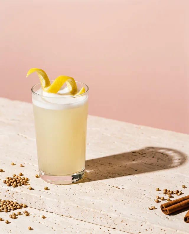 Drink: Gin Fizz mit Nr. 5 Gin „Old Tom Style“