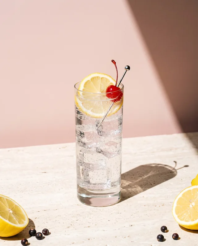 Drink: Tom Collins mit Nr. 5 Gin „Old Tom Style“