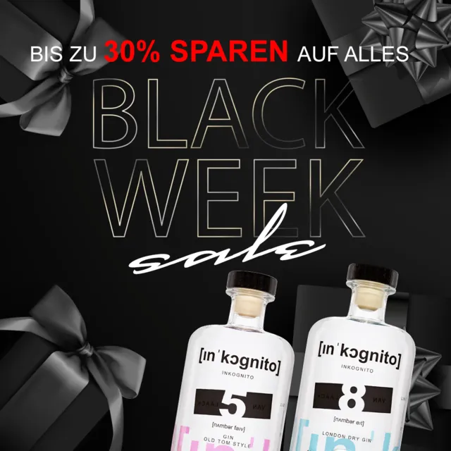 Black Week mit beiden Gins